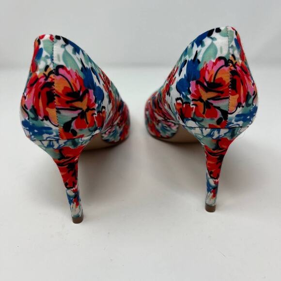 Kelly & Katie KK Misha Women's Heels Size 6.5 Floral - Picture 6 of 12